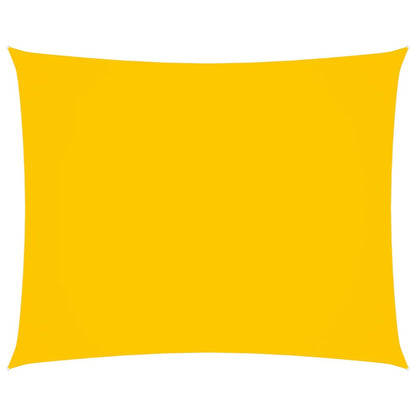 Parasole a Vela Oxford Rettangolare 2,5x4,5 m Gialla | homemem39