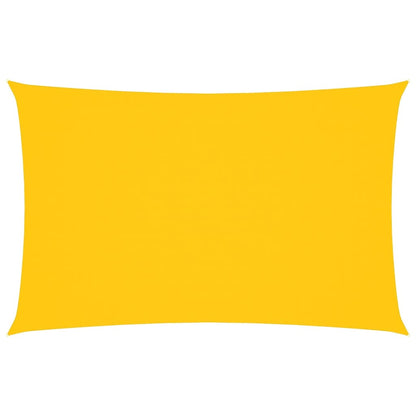 Parasole a Vela Oxford Rettangolare 2,5x5 m Giallo
