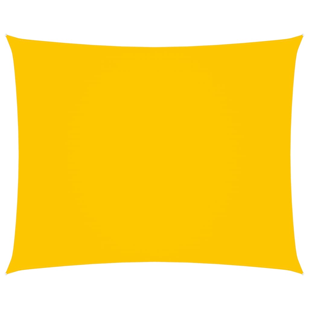 Parasole a Vela Oxford Rettangolare 3x4 m Gialla | homemem39