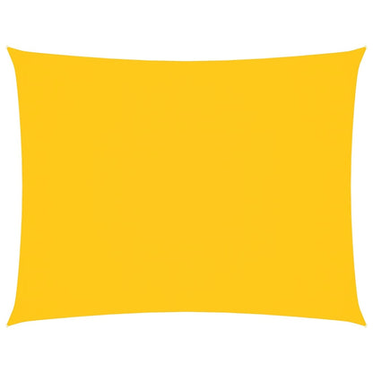 Parasole a Vela Oxford Rettangolare 3,5x5 m Gialla | homemem39