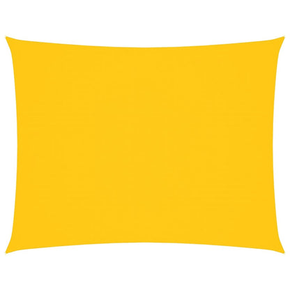 Parasole a Vela Oxford Rettangolare 6x7 m Gialla | homemem39