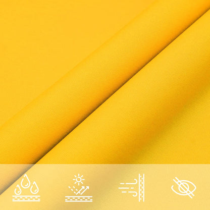 Parasole a Vela Oxford Rettangolare 6x7 m Gialla | homemem39