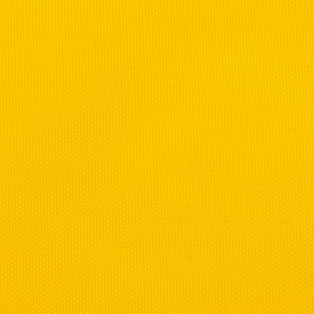 Parasole a Vela Oxford Triangolare 2,5x2,5x3,5 m Giallo | homemem39