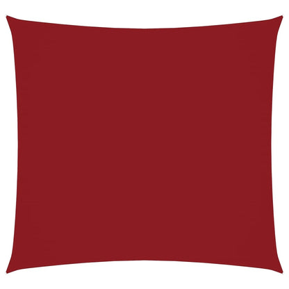 Vela Parasole in Tela Oxford Quadrata 2x2 m Rossa