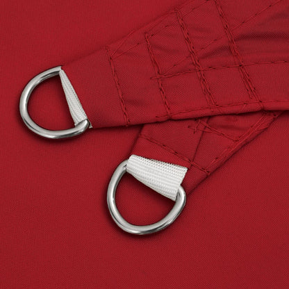 Vela Parasole in Tela Oxford Quadrata 5x5 m Rosso | homemem39