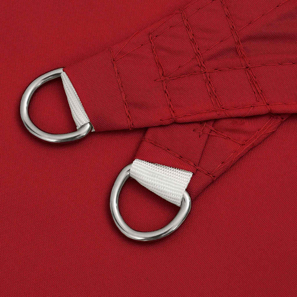 Parasole a Vela Oxford Rettangolare 2x5 m Rosso