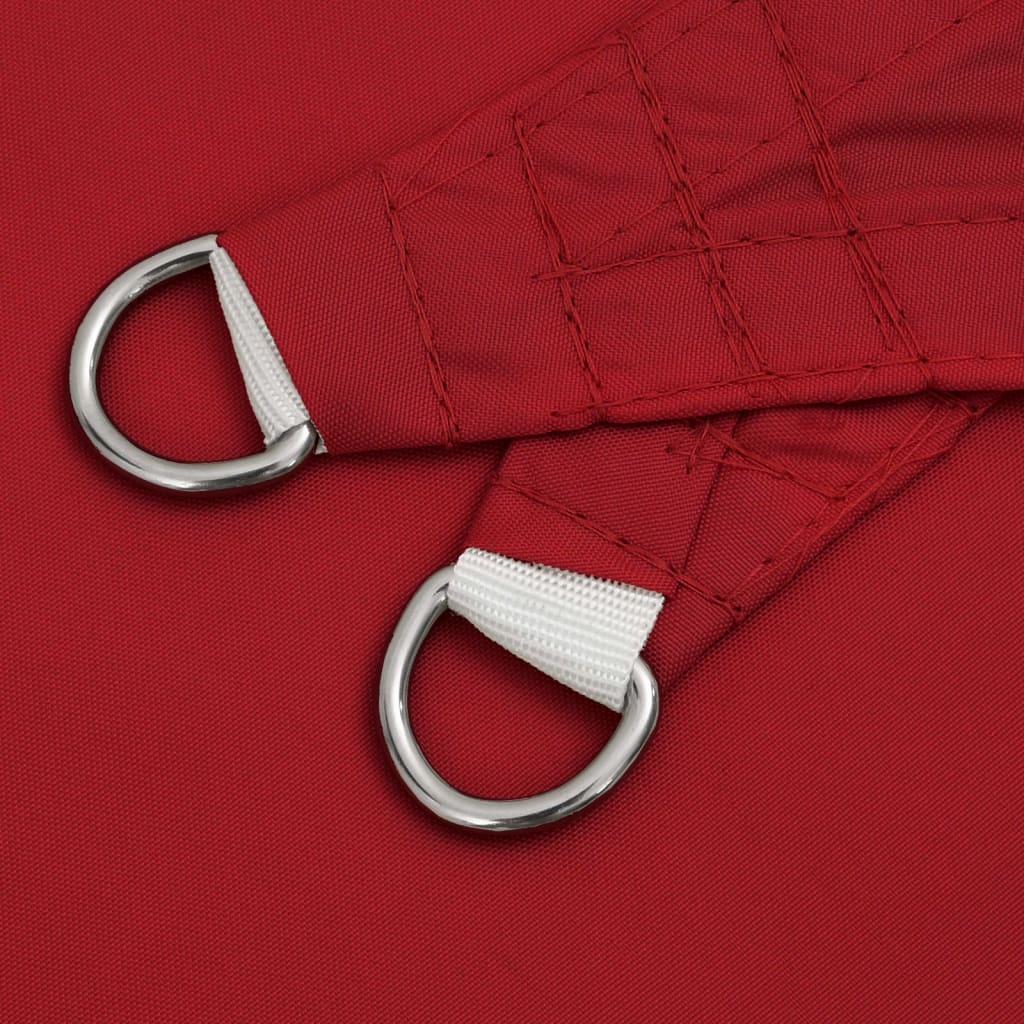 Parasole a Vela Oxford Rettangolare 2x5 m Rosso