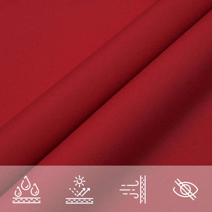 Parasole a Vela Oxford Rettangolare 2,5x3,5 m Rosso