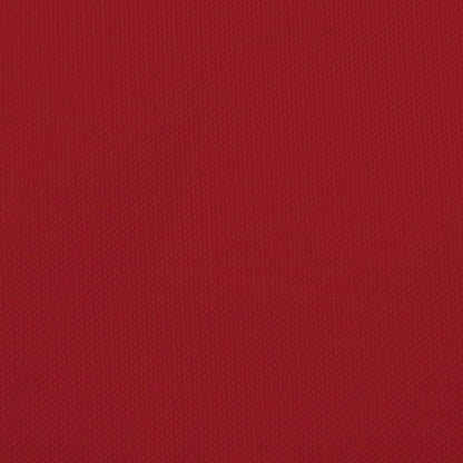 Parasole a Vela Oxford Rettangolare 2,5x5 m Rosso | homemem39