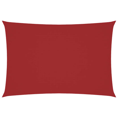 Parasole a Vela Oxford Rettangolare 3x5 m Rosso