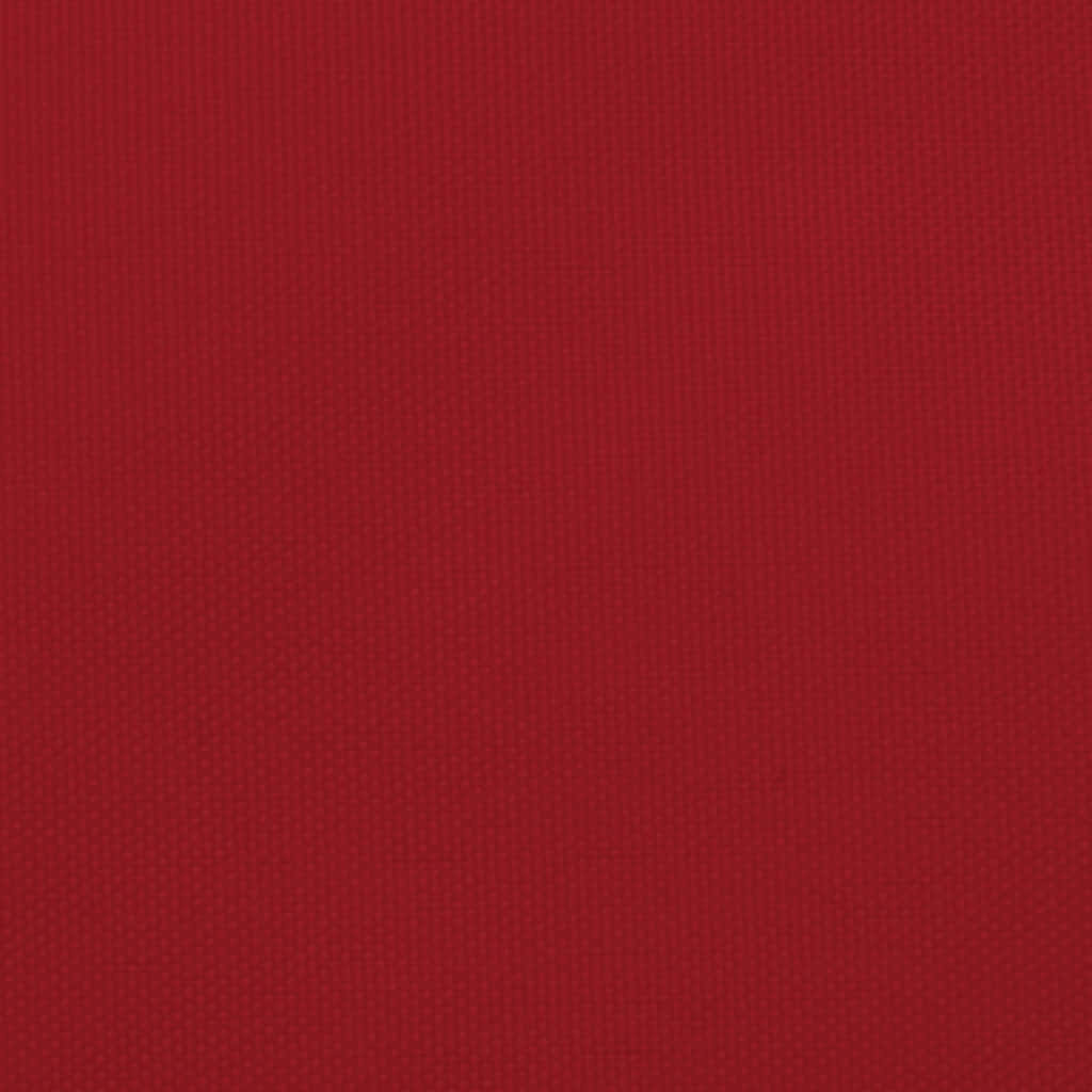 Parasole a Vela Oxford Rettangolare 3x5 m Rosso