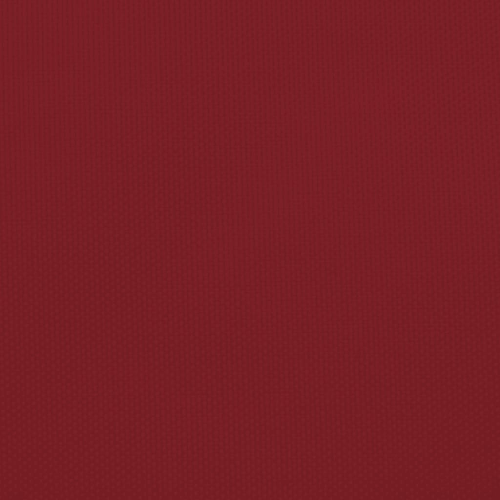 Parasole a Vela Oxford Rettangolare 4x5 m Rosso | homemem39