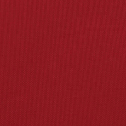 Parasole a Vela in Oxford Rettangolare 4x6 m Rosso | homemem39