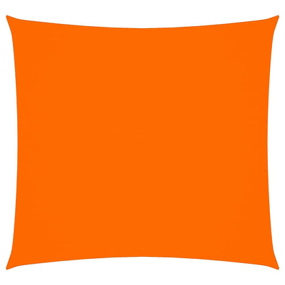 Parasole a Vela in Tela Oxford Quadrata 6x6 m Arancione