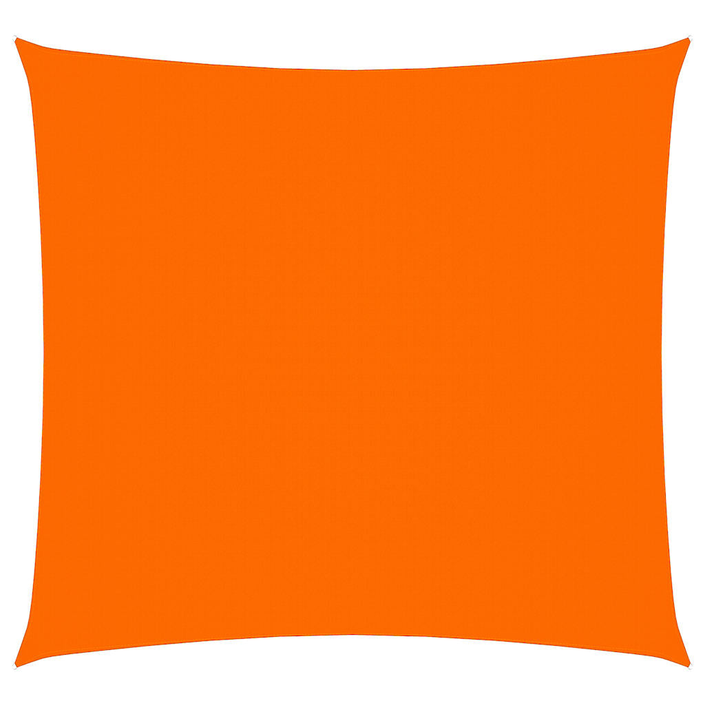 Parasole a Vela in Tela Oxford Quadrata 7x7 m Arancione