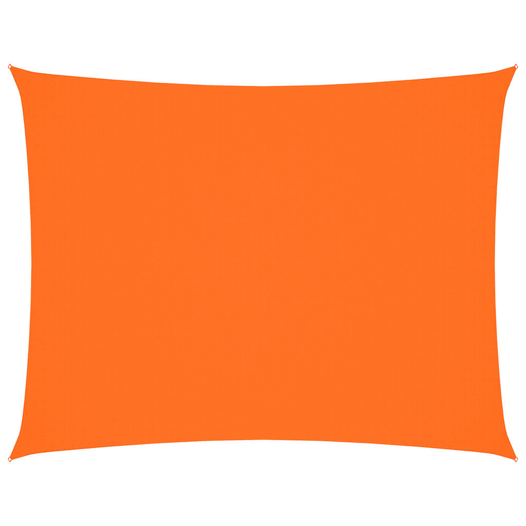 Parasole a Vela Oxford Rettangolare 2x3,5 m Arancione