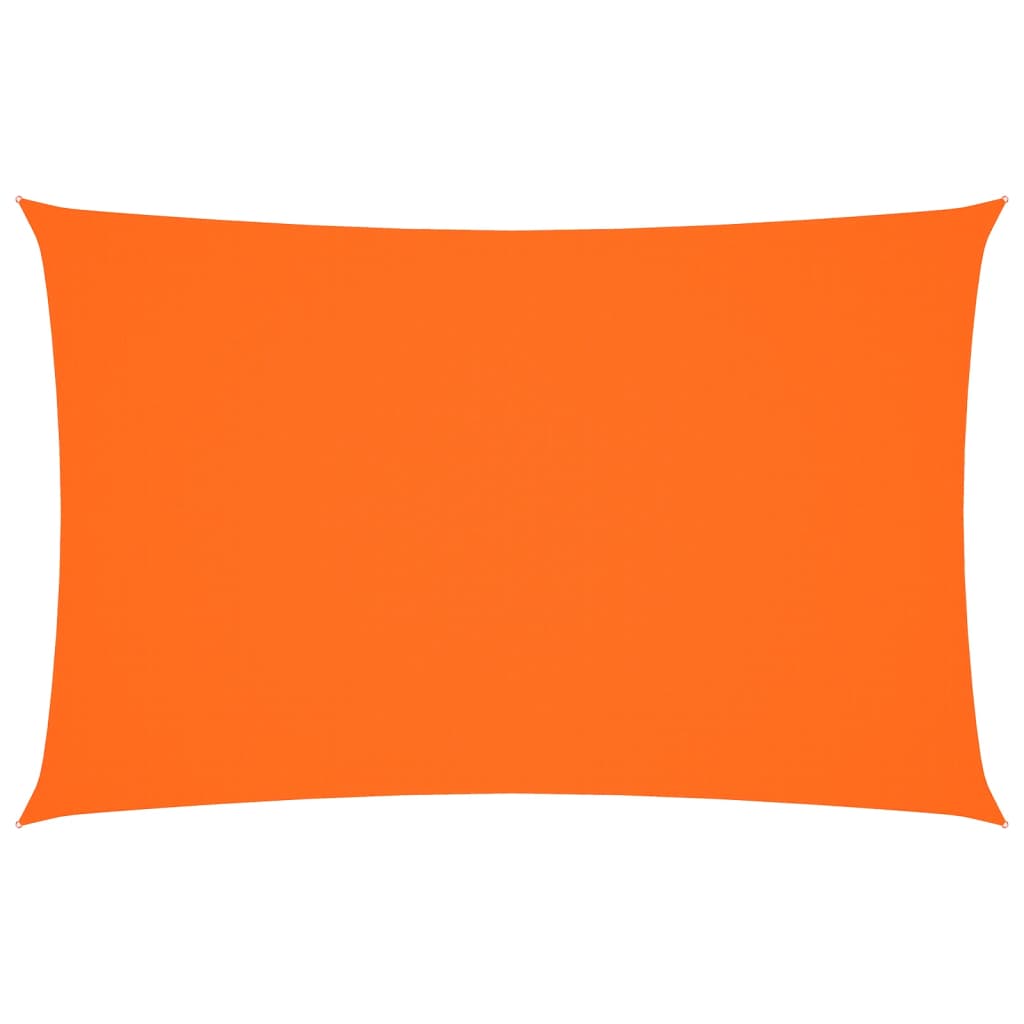 Parasole a Vela Oxford Rettangolare 2x5 m Arancione | homemem39