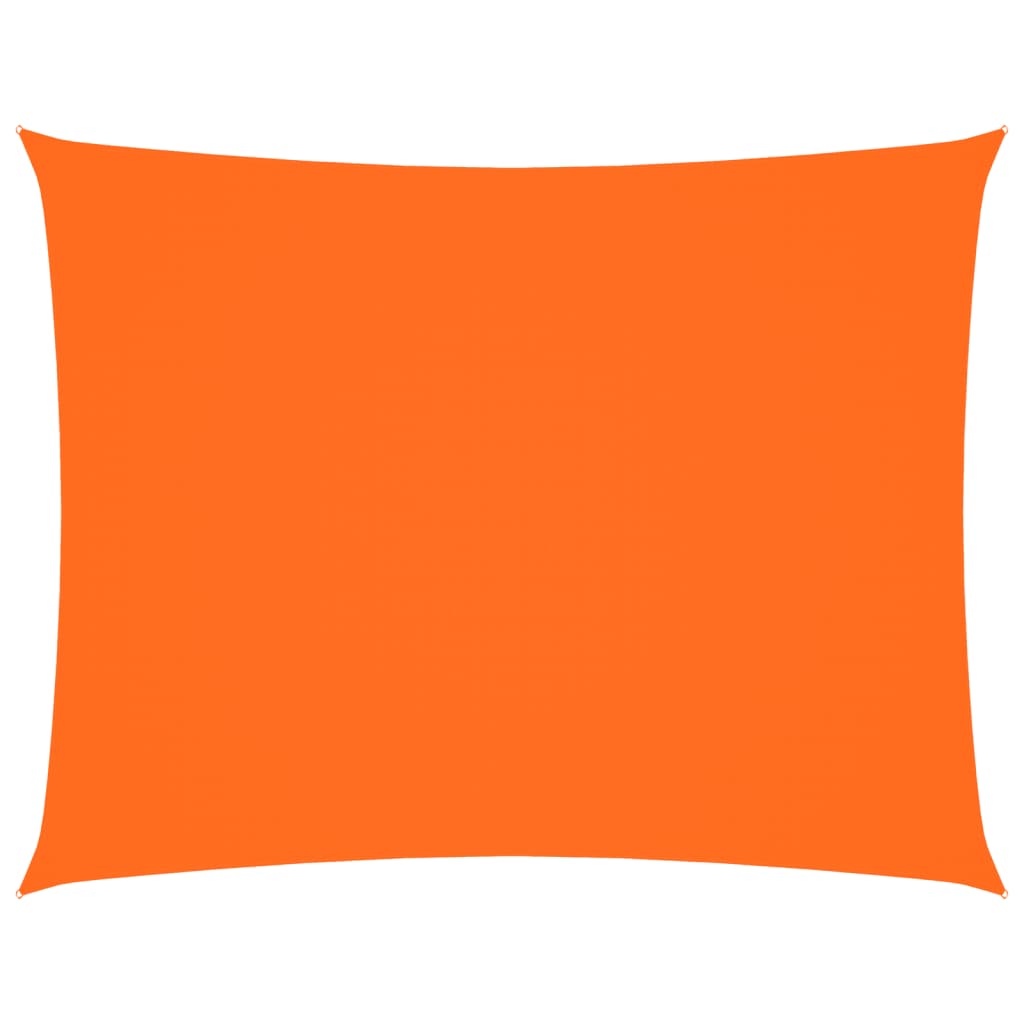 Parasole a Vela Oxford Rettangolare 2,5x3,5 m Arancione | homemem39