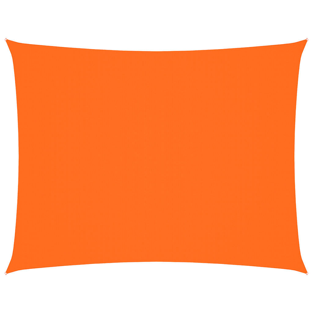 Parasole a Vela Oxford Rettangolare 2,5x3,5 m Arancione