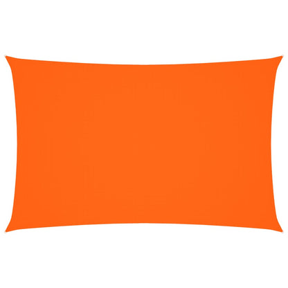 Parasole a Vela Oxford Rettangolare 2,5x5 m Arancione