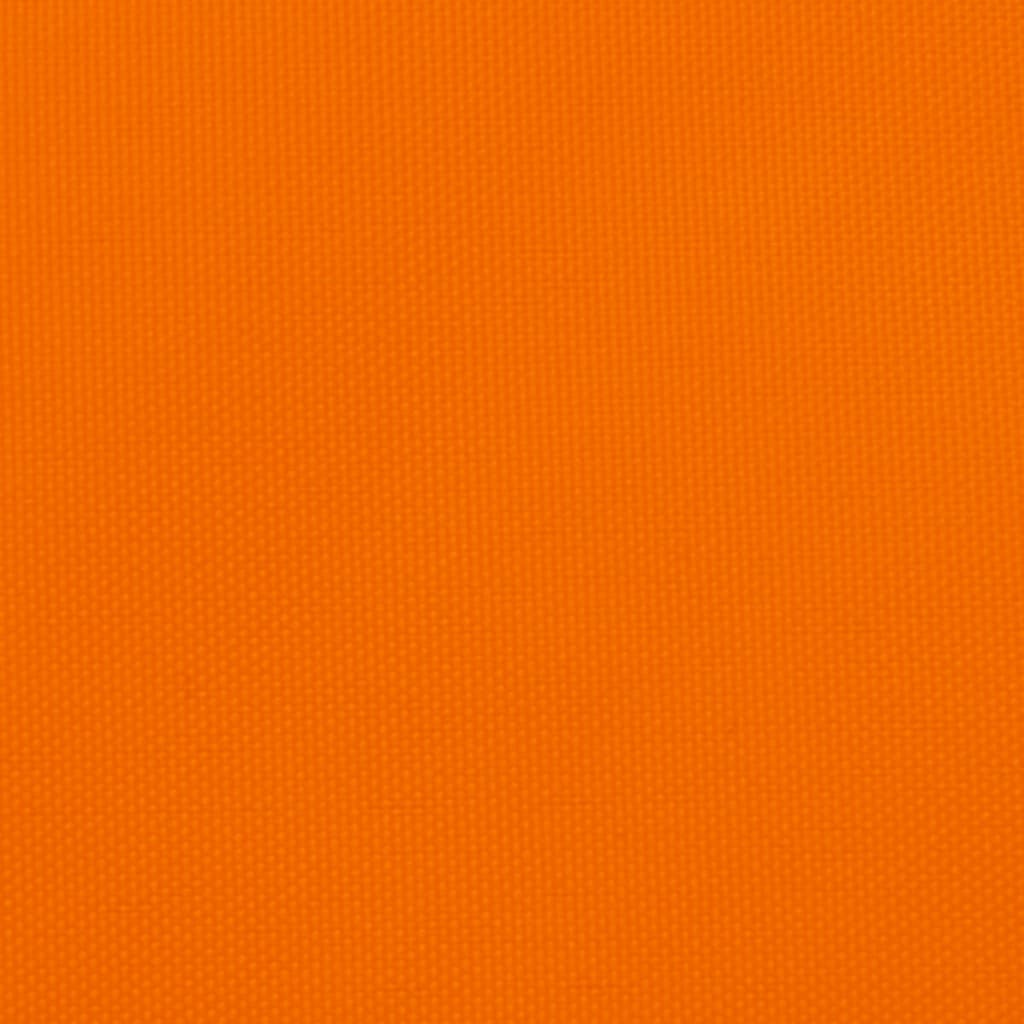 Parasole a Vela Oxford Rettangolare 2,5x5 m Arancione