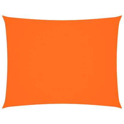 Parasole a Vela Oxford Rettangolare 3x4 m Arancione