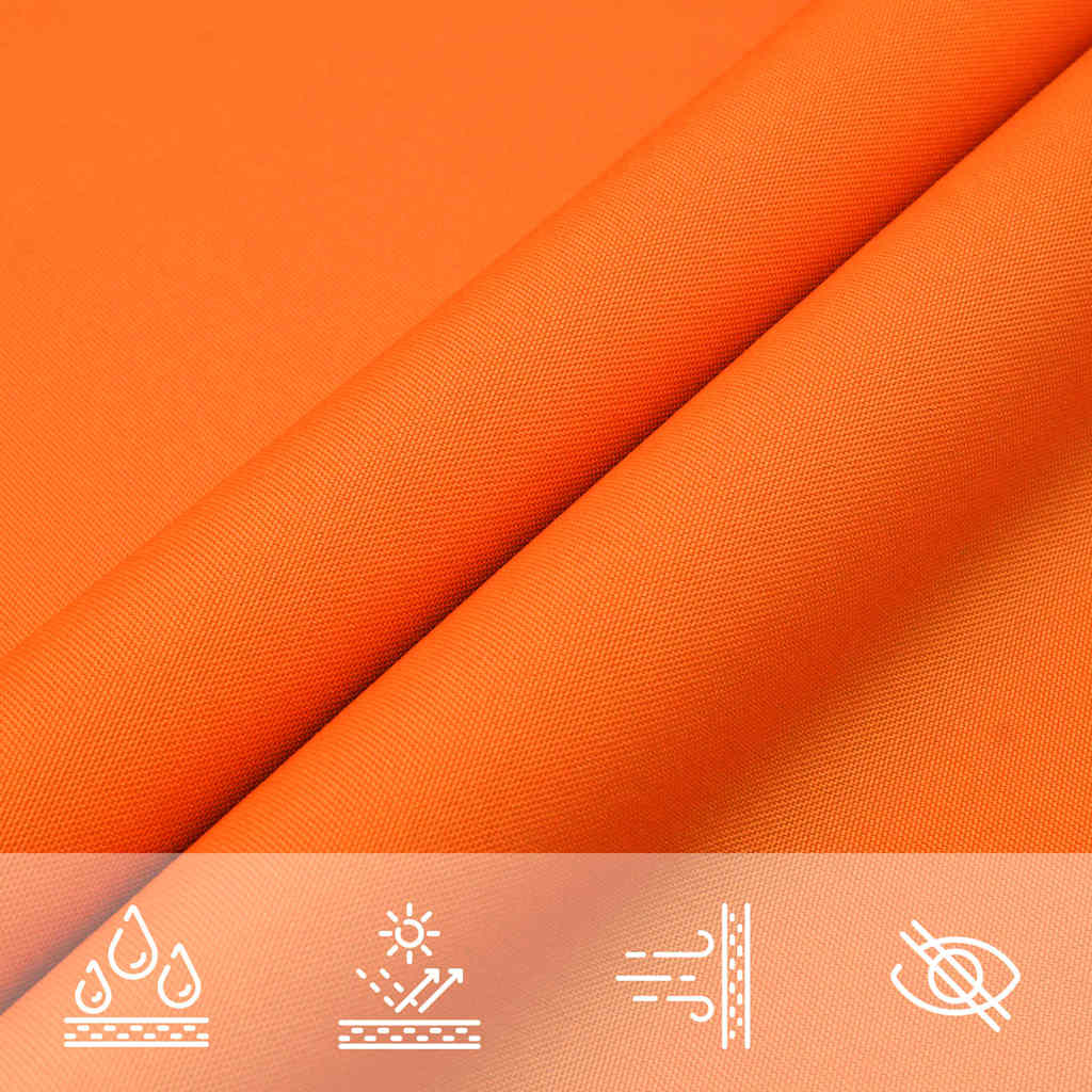 Parasole a Vela Oxford Rettangolare 3x4,5 m Arancione