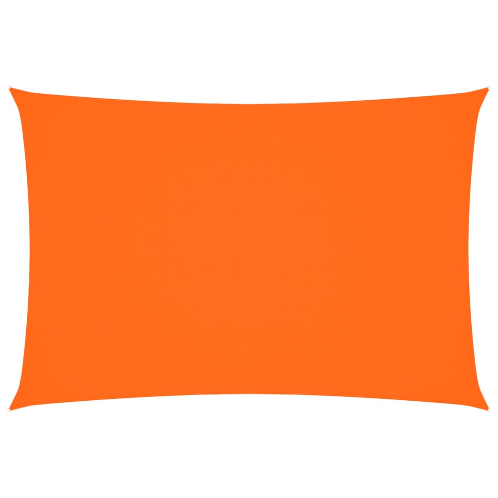 Parasole a Vela Oxford Rettangolare 3x5 m Arancione | homemem39