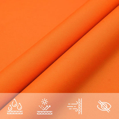Parasole a Vela Oxford Rettangolare 3x6 m Arancione