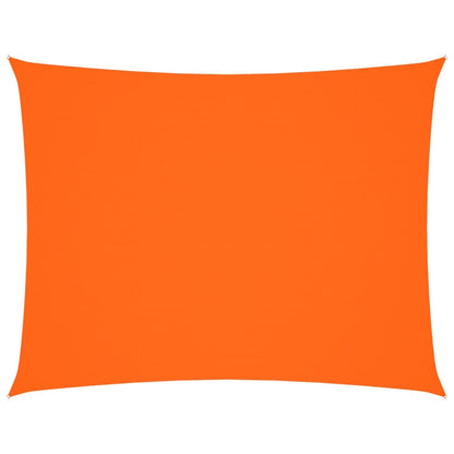 Parasole a Vela Oxford Rettangolare 4x5 m Arancione