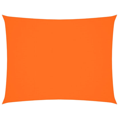 Parasole a Vela Oxford Rettangolare 4x6 m Arancione | homemem39