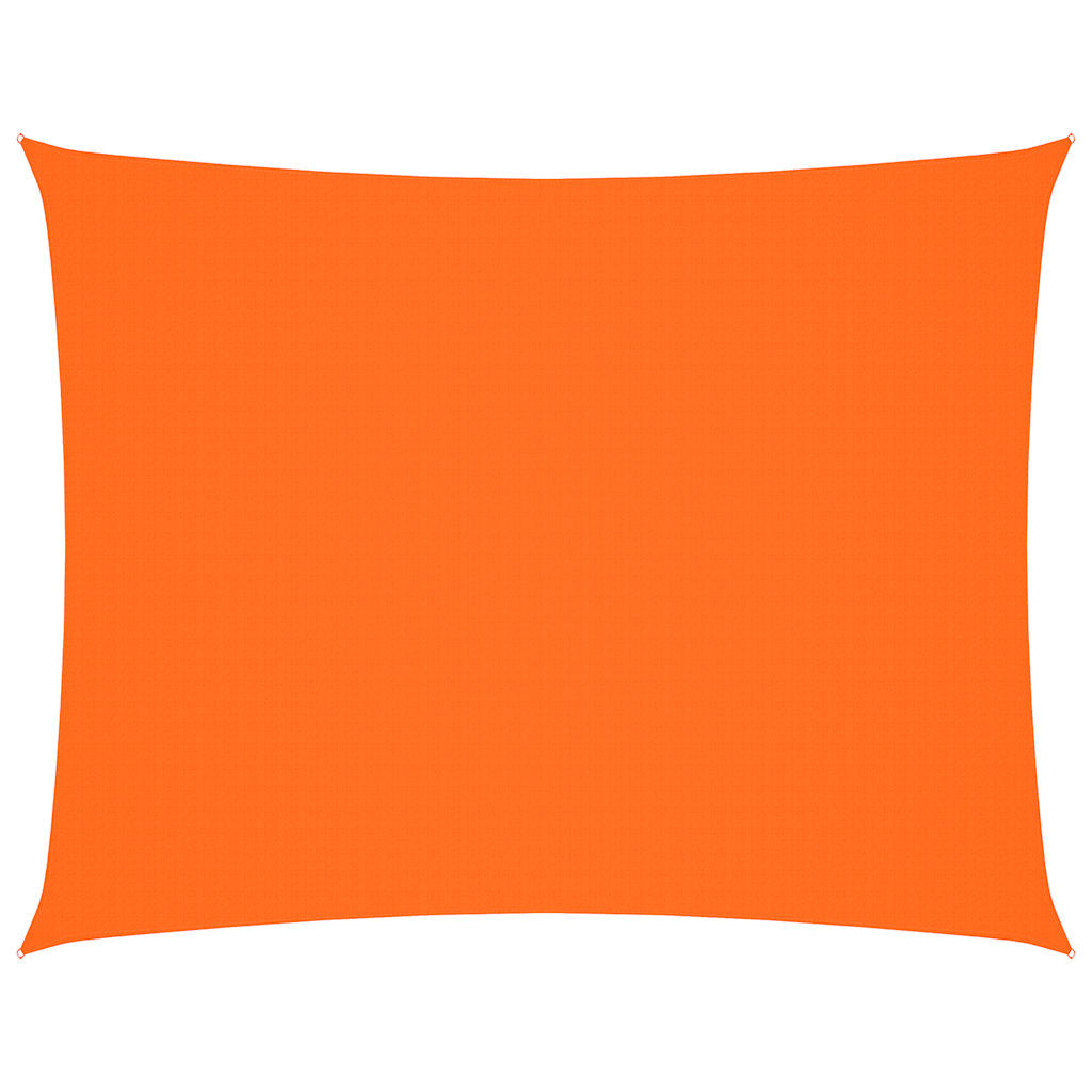 Parasole a Vela Oxford Rettangolare 4x6 m Arancione