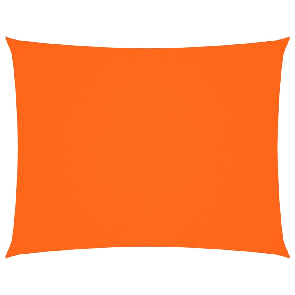 Parasole a Vela Oxford Rettangolare 5x6 m Arancione