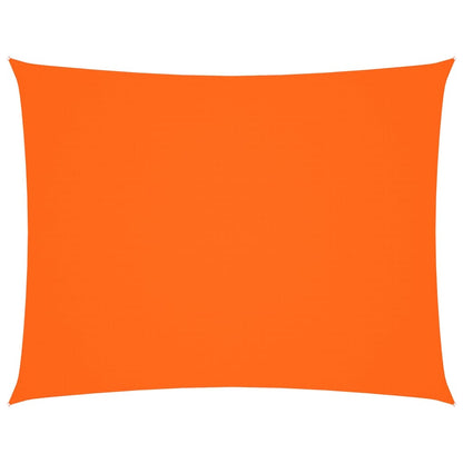 Parasole a Vela Oxford Rettangolare 5x6 m Arancione