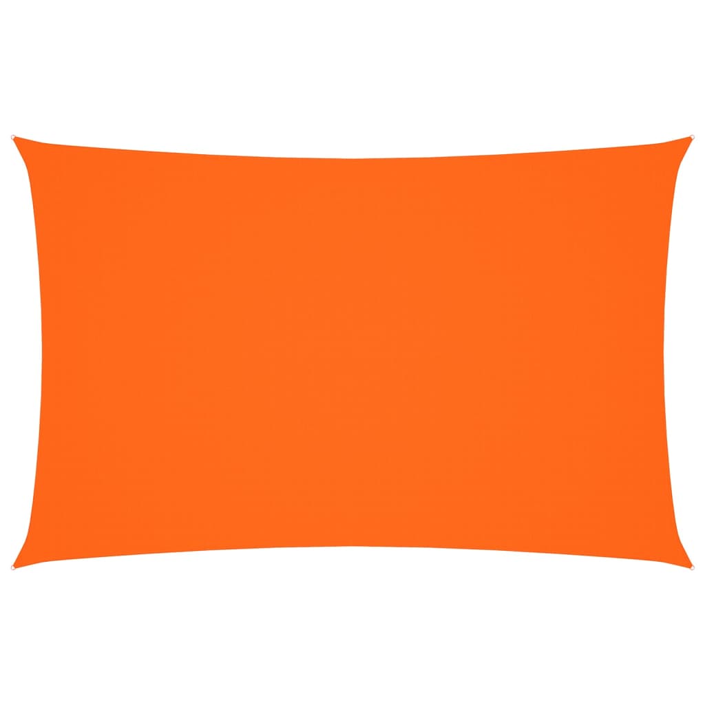 Parasole a Vela Oxford Rettangolare 5x8 m Arancione | homemem39