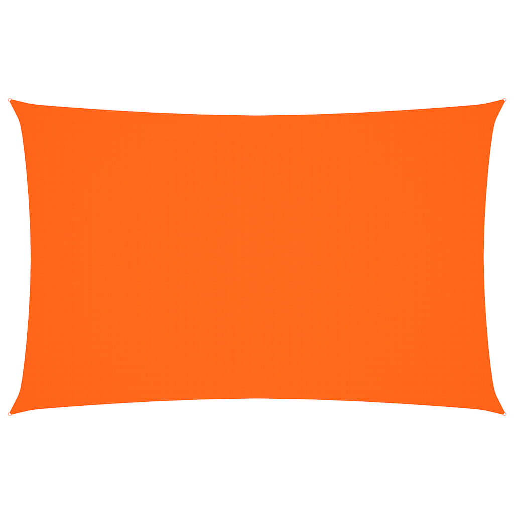 Parasole a Vela Oxford Rettangolare 5x8 m Arancione