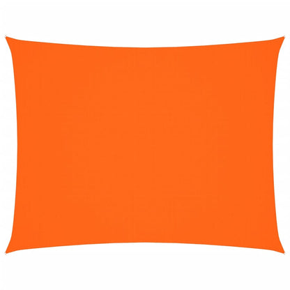Parasole a Vela Oxford Rettangolare 6x7 m Arancione