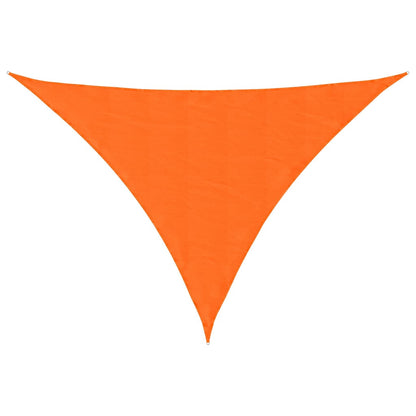Parasole a Vela Tessuto Oxford Triangolare 3x3x4,24m Arancione