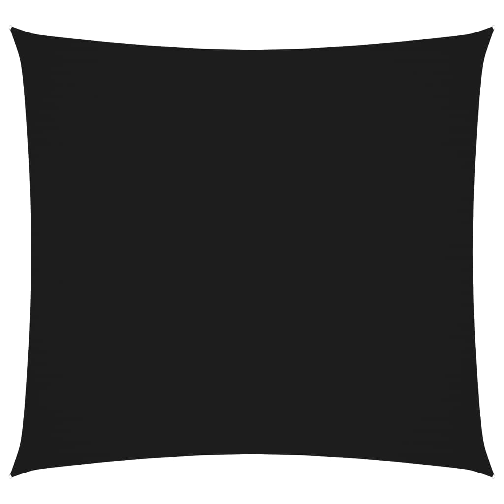Vela Parasole in Tela Oxford Quadrata 2,5x2,5 m Nera | homemem39