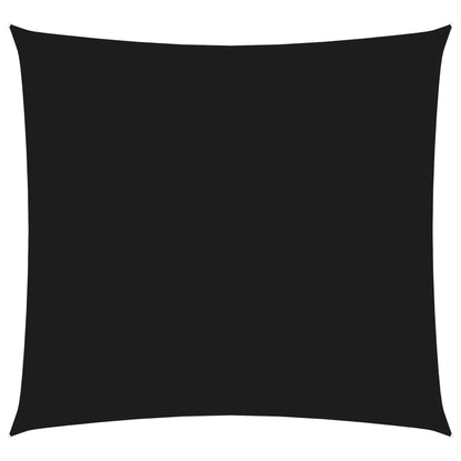 Parasole a Vela in Tela Oxford Quadrato 4,5x4,5 m Nero