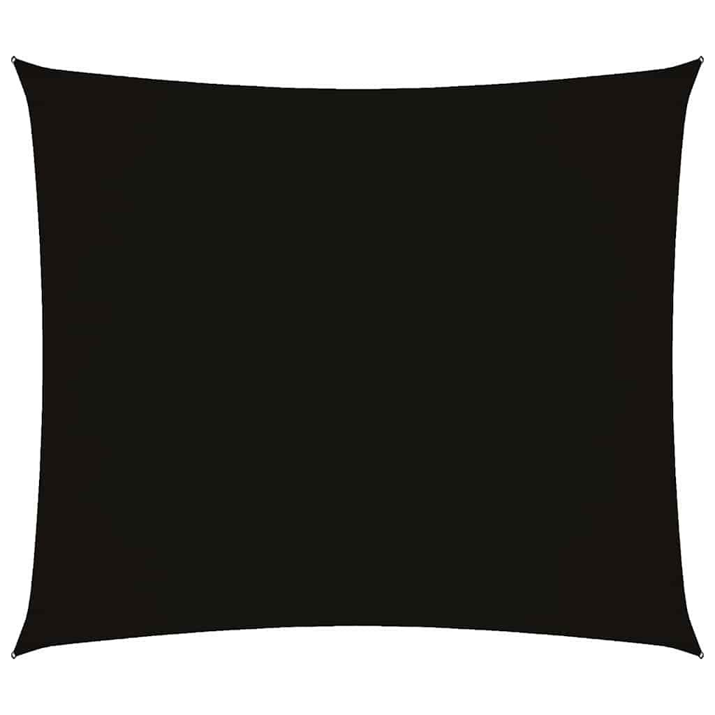 Parasole a Vela Oxford Rettangolare 2x2,5 m Nero