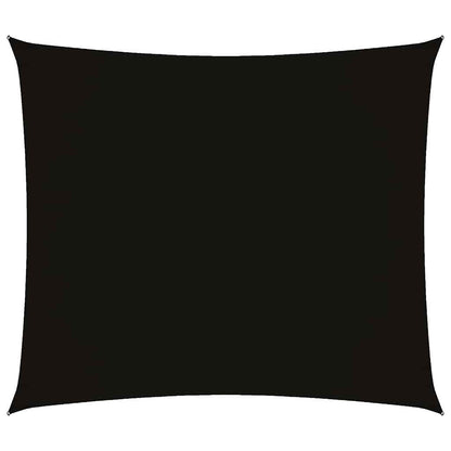 Parasole a Vela Oxford Rettangolare 2x2,5 m Nero