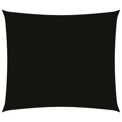 Parasole a Vela Oxford Rettangolare 2x2,5 m Nero