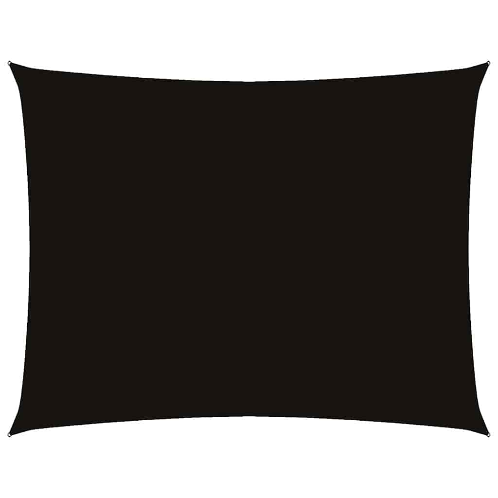 Parasole a Vela Oxford Rettangolare 2x3 m Nero