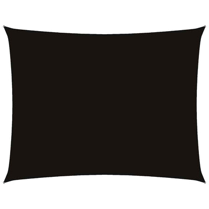 Parasole a Vela Oxford Rettangolare 2x3 m Nero