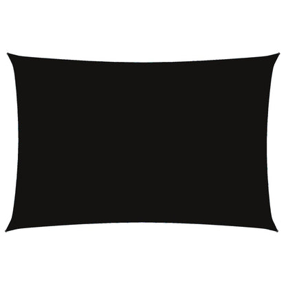 Parasole a Vela Oxford Rettangolare 2x4 m Nero