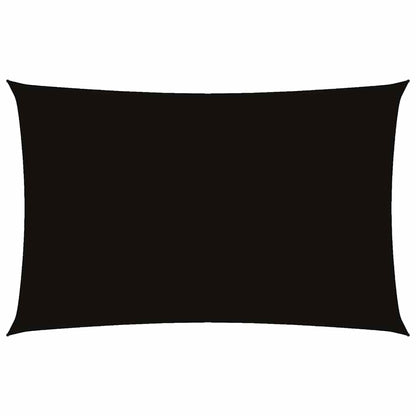 Parasole a Vela Oxford Rettangolare 2x4,5 m Nero