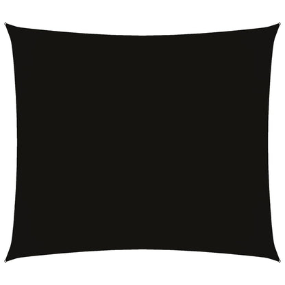 Parasole a Vela Oxford Rettangolare 2,5x3 m Nero | homemem39