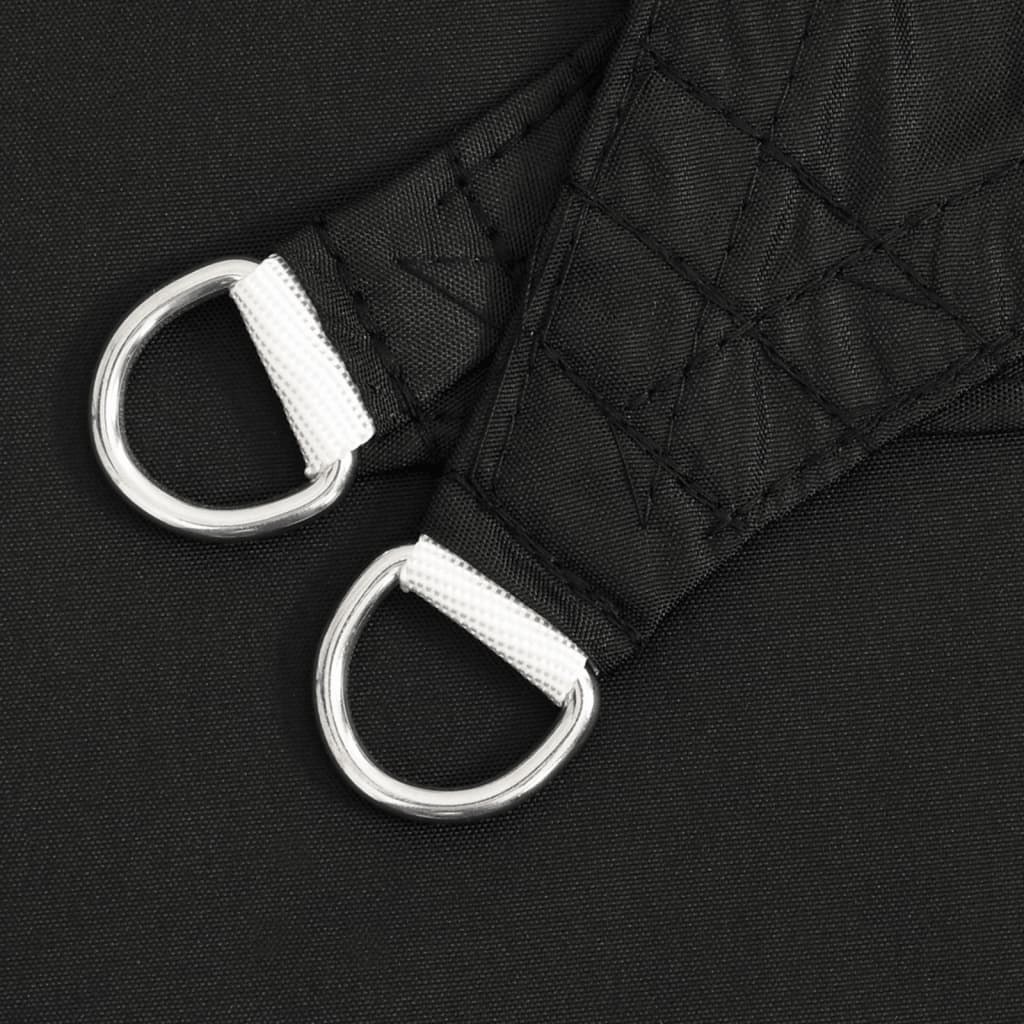 Parasole a Vela Oxford Rettangolare 2,5x3 m Nero | homemem39