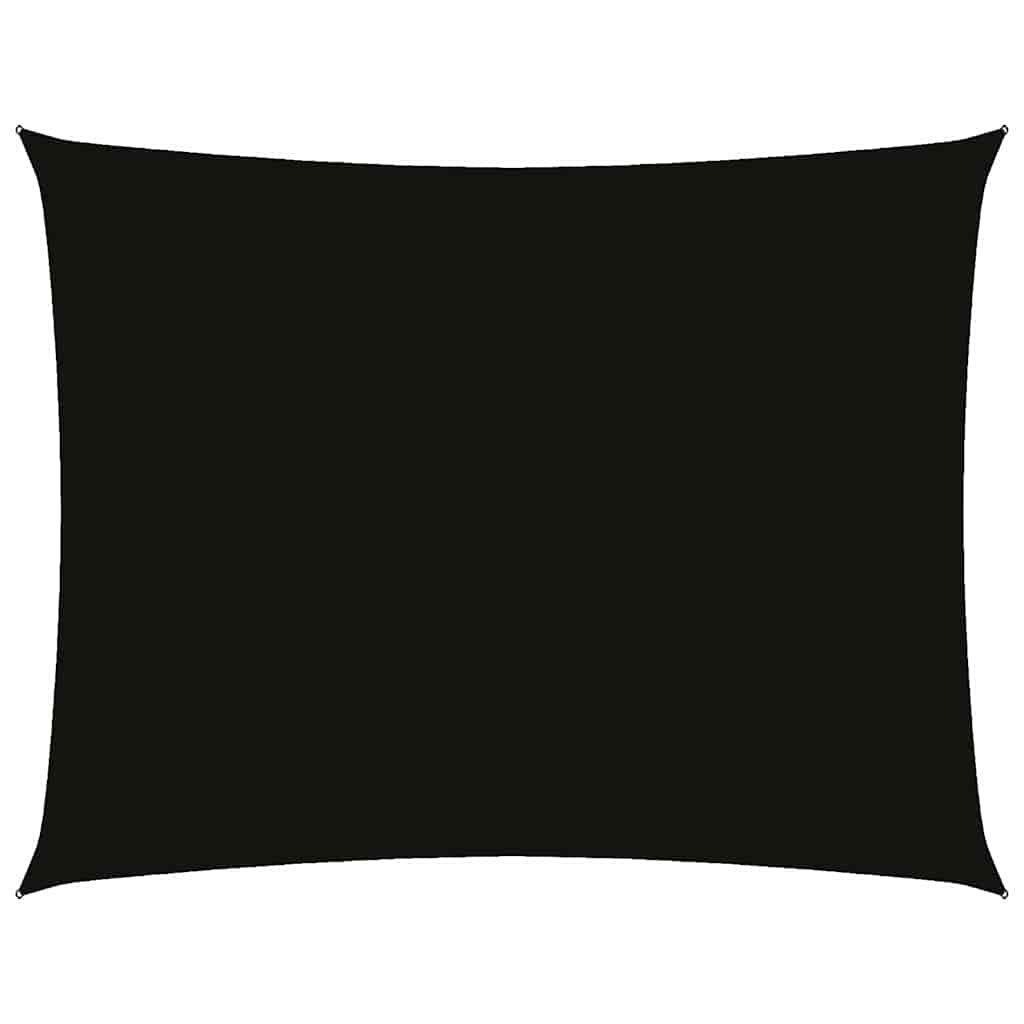 Parasole a Vela Oxford Rettangolare 2,5x3,5 m Nero